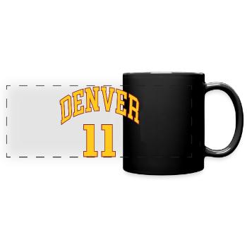 Denver 11 - Panorama-Tasse farbig - Schwarz - Vorne