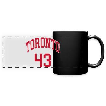 Toronto 43 - Full Colour Panoramic Mug - black - Front