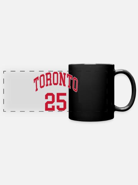 Toronto 25 - Mug panoramique uni - noir