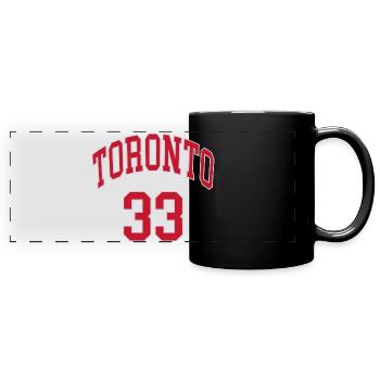 Toronto 33 - Full Colour Panoramic Mug - black - Front