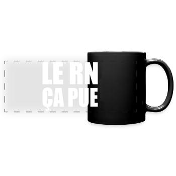 The RN stinks - Full Colour Panoramic Mug - black - Front