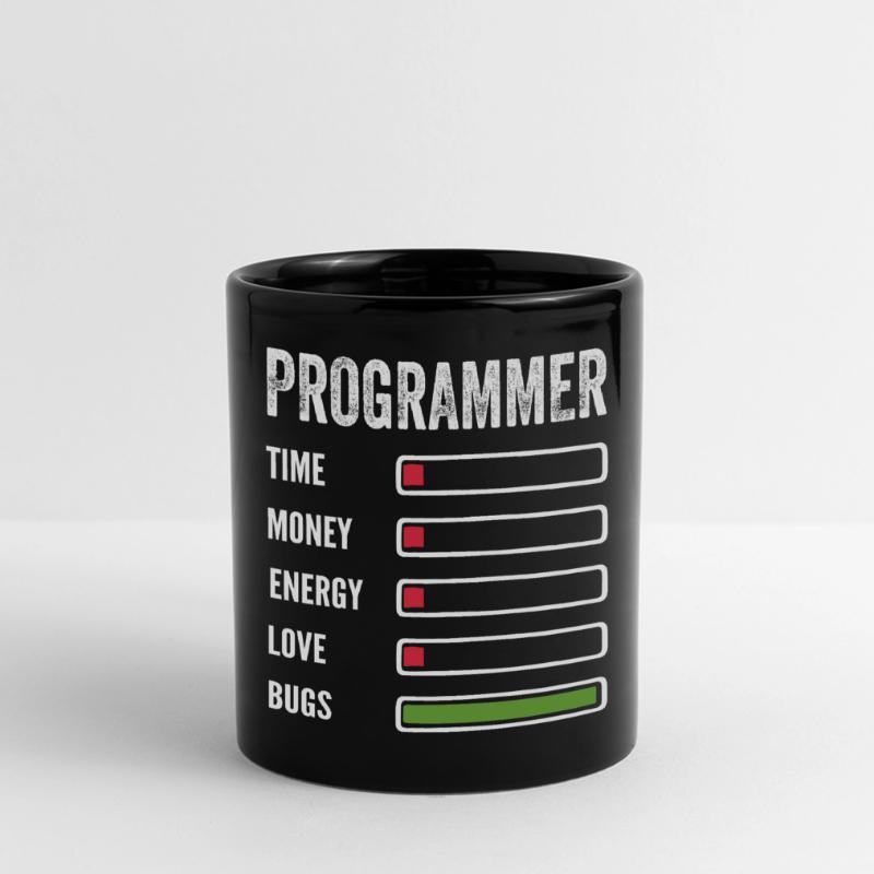 Developer Humor Programmer Coder Full Colour Panoramic Mug