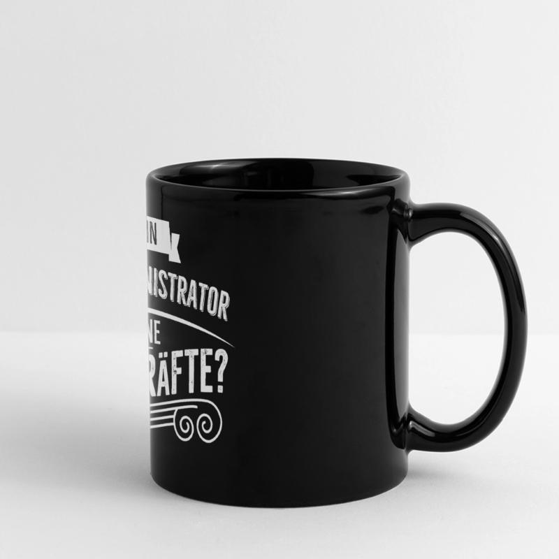 Linux Administrator Panorama-Tasse farbig