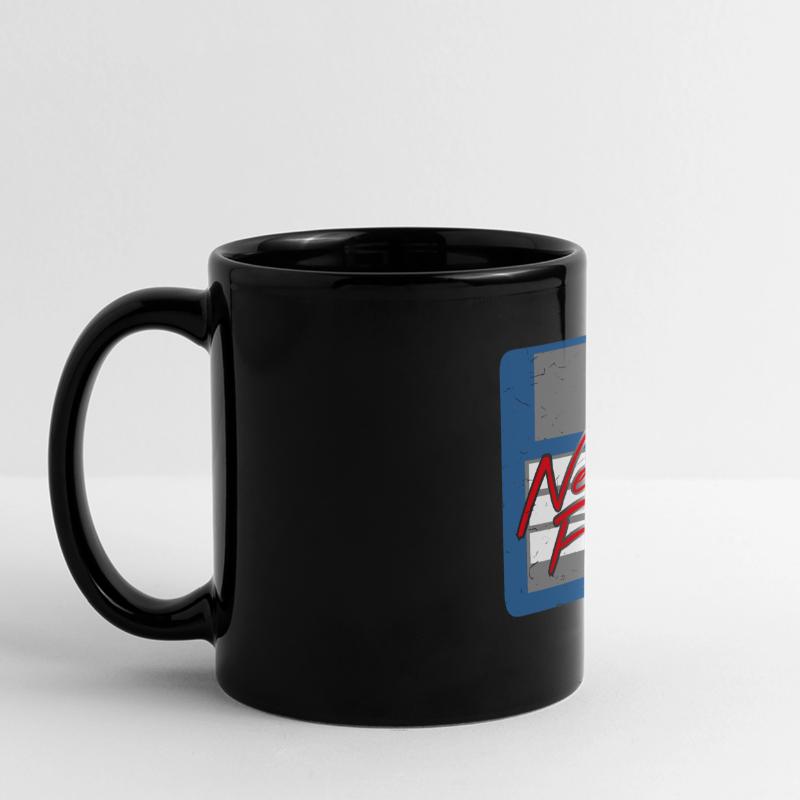 Never Forget Diskette Computer Speicher PC Retro Panorama-Tasse farbig