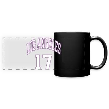 Los Angeles 17 - Full Colour Panoramic Mug - black - Front