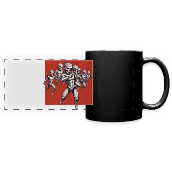 SPACE KUNG FU #2 - geek & scifi - Mug panoramique uni - noir - Devant