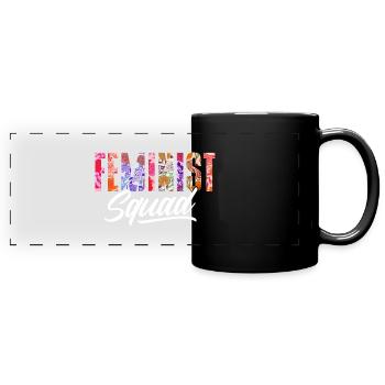 Feminist Troupe Feminist - Full Colour Panoramic Mug - black - Front