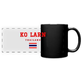 Ko Larn Thailand - Panorama-Tasse farbig - Schwarz - Vorne