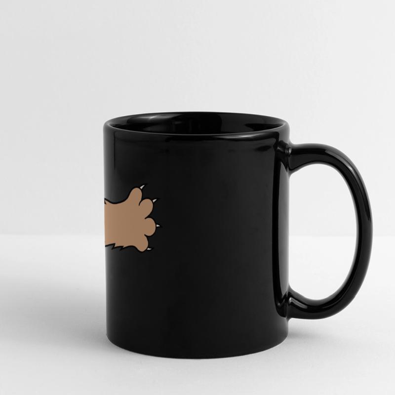 Cats, claws, paws, paws, sharp claws, scratching Full Colour Panoramic Mug