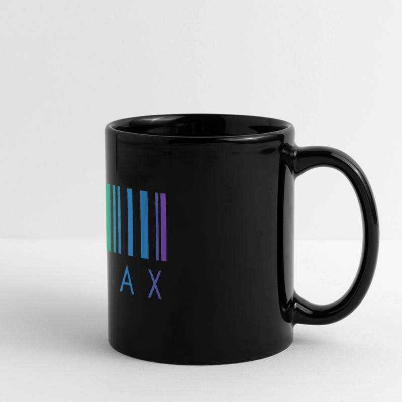 RELAX, CODE-BARRES, STRICHCODE Mug panoramique uni