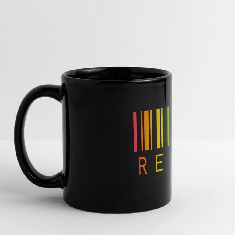 RELAX, CODE-BARRES, STRICHCODE Mug panoramique uni