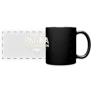 Faites confiance à la rouille - Patina Persuasion Aircooled Life - Mug panoramique uni - noir - Devant