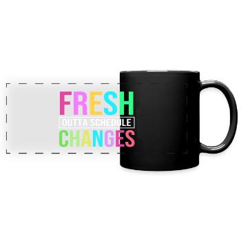 Schulbetreuer Schulberater Mentor School Counselor - Full Colour Panoramic Mug - black - Front