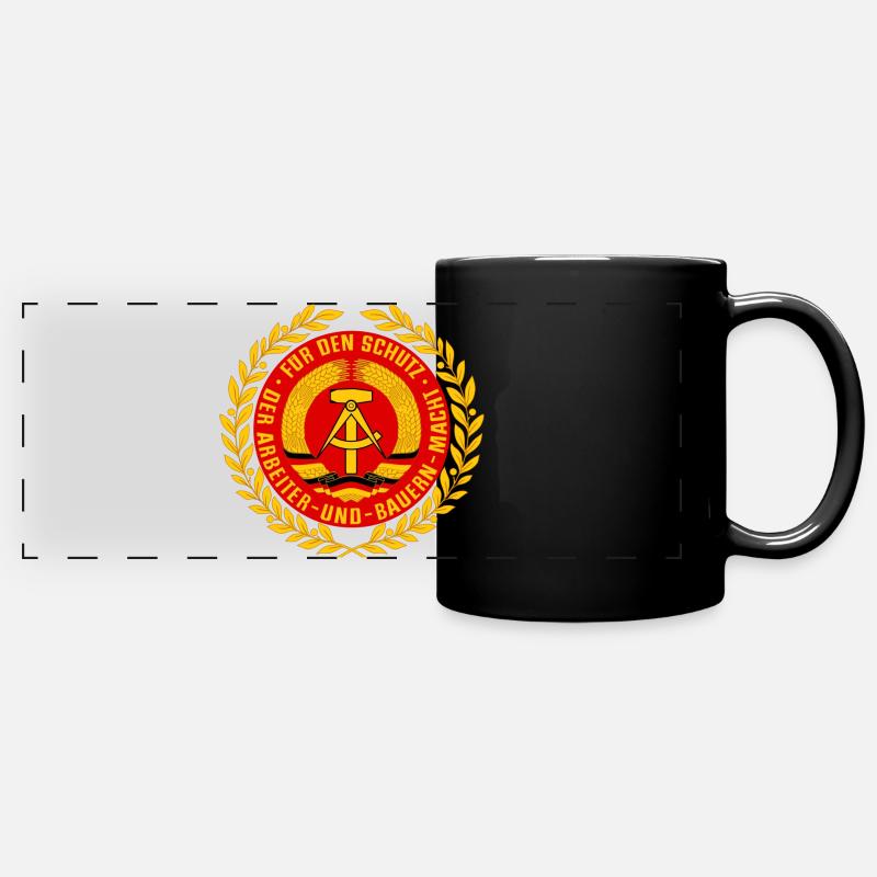 NVA Emblème - Mug panoramique uni - noir