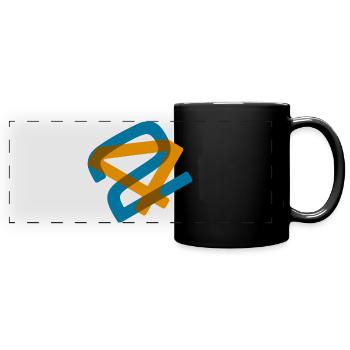 42 - La réponse à tout - Mug panoramique uni - noir - Devant