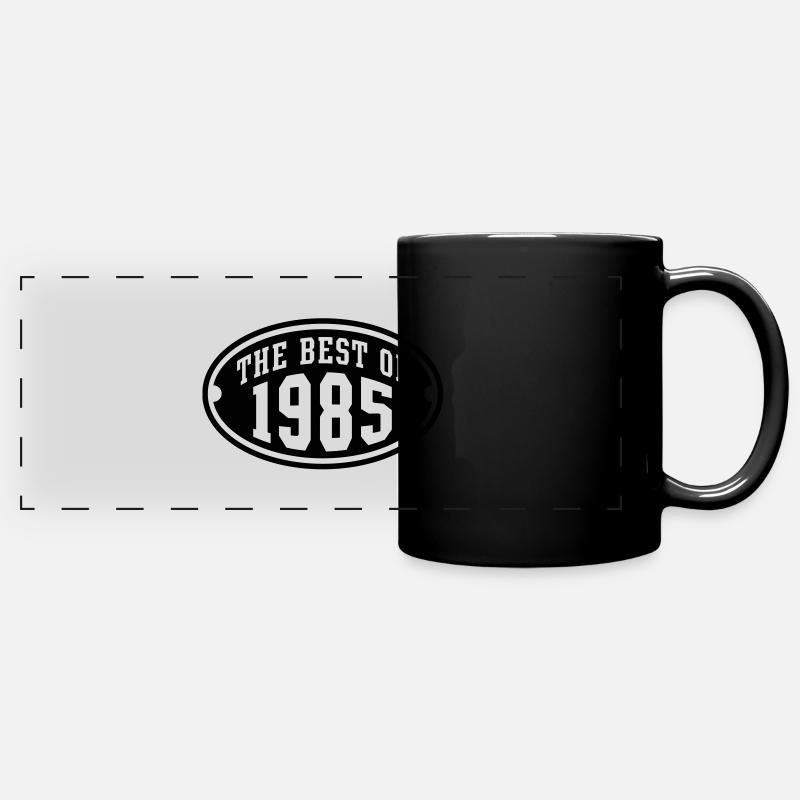 LE MEILLEUR DE 1985 - conception Anniversaire - Mug panoramique uni - noir