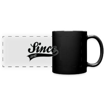 Birth - Since 2012 - Full Colour Panoramic Mug - black - Front