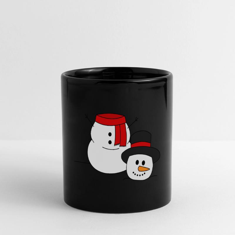 Headless Snowman Full Colour Panoramic Mug