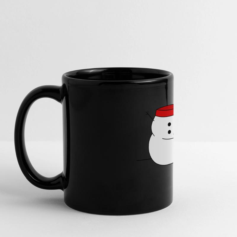 Headless Snowman Full Colour Panoramic Mug