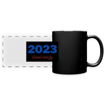 2023BRAND CLOTHING & ACCESSORIES - Full Colour Panoramic Mug - black - Front