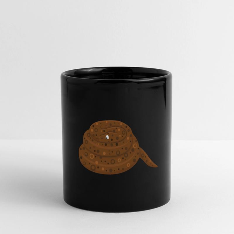 Felsenpython Panorama-Tasse farbig