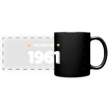 Best of 1961 - Mug panoramique uni - noir - Devant