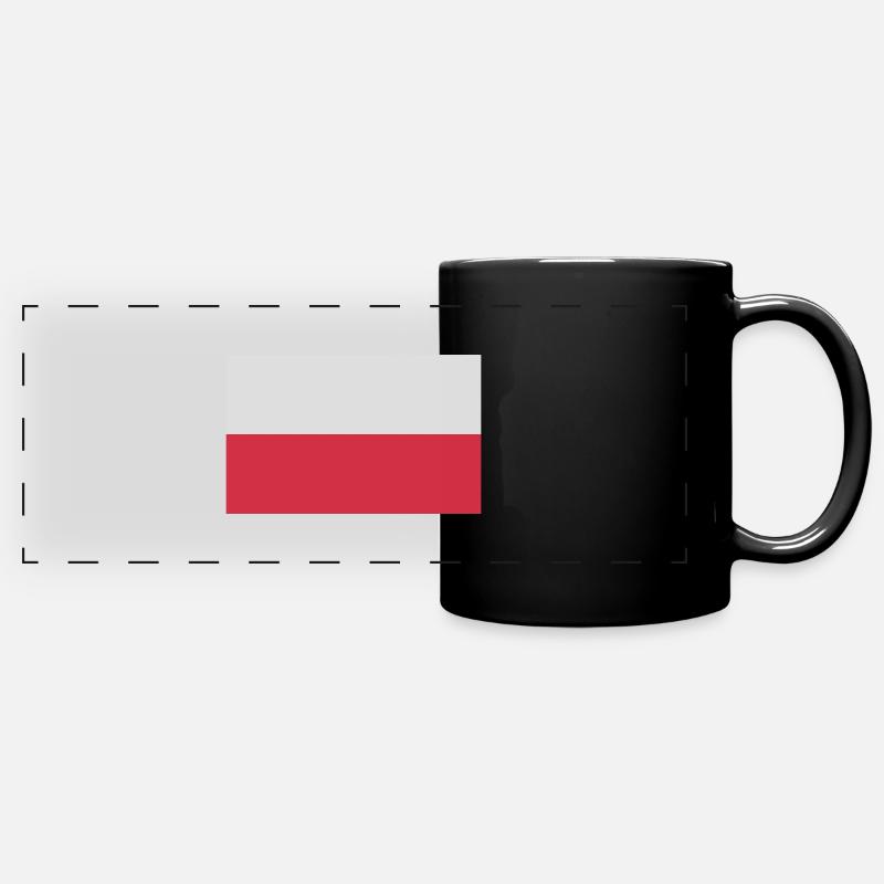 polen - Full Colour Panoramic Mug - black