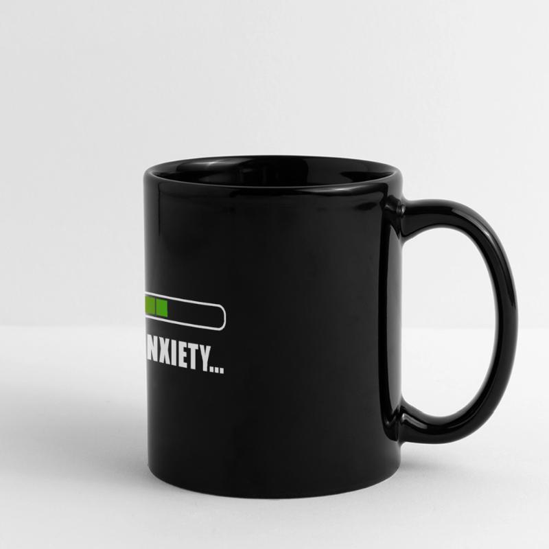 Loading L’anxiété... Mug panoramique uni