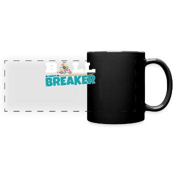 Chemise Cool Ballbreaker - Table de billard - Mug panoramique uni - noir - Devant
