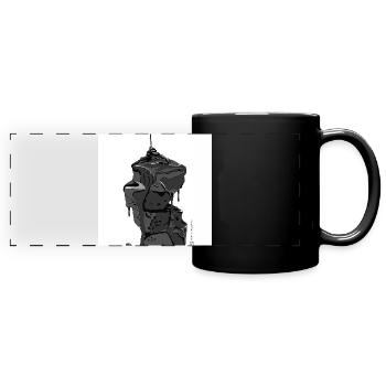 Brownie - Full Colour Panoramic Mug - black - Front