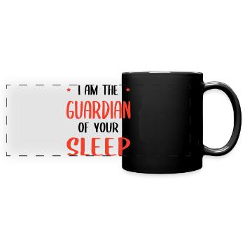 Anästhesie Anästhesist Spruch Narkose Geschenk - Panorama-Tasse farbig - Schwarz - Vorne