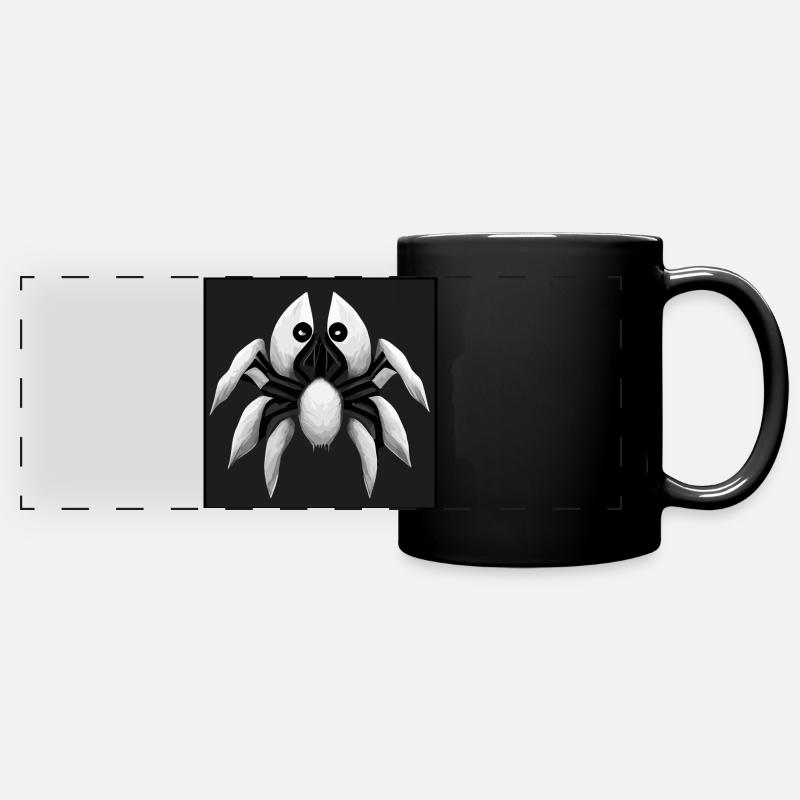 Spider C.C - Full Colour Panoramic Mug - black