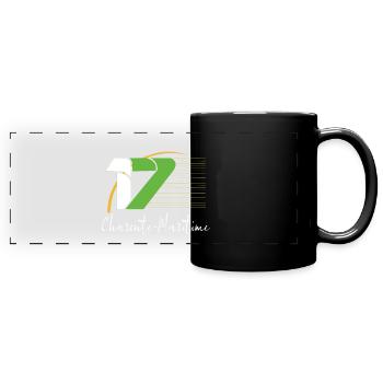 Charente-Maritime - Panorama-Tasse farbig - Schwarz - Vorne
