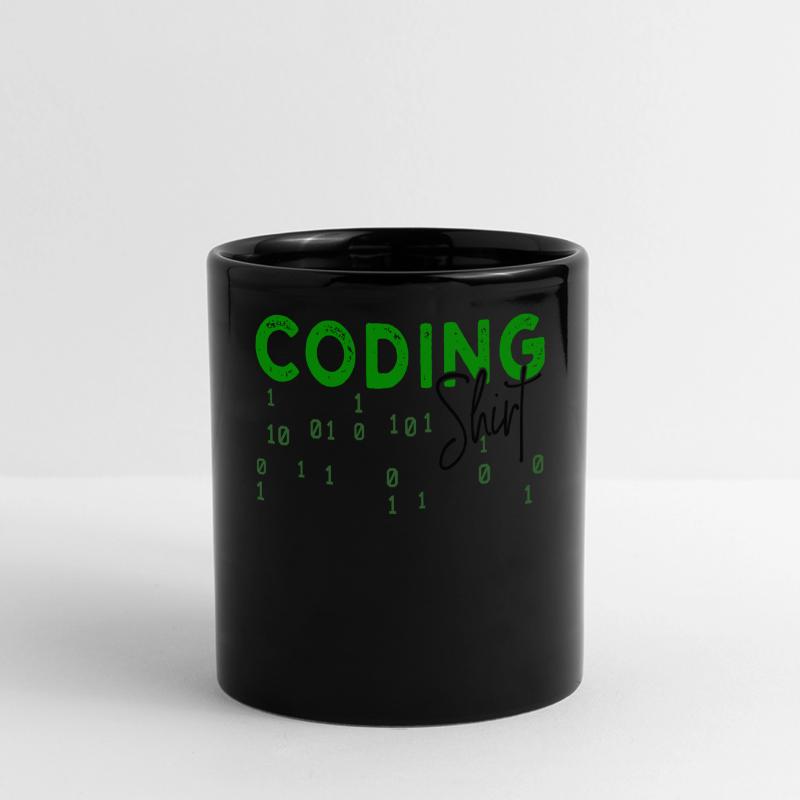 Coden Developer Programmer Web Developer Saying Full Colour Panoramic Mug