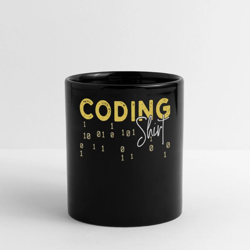 Coden Statement Developer Programmierer Skripting Panorama-Tasse farbig