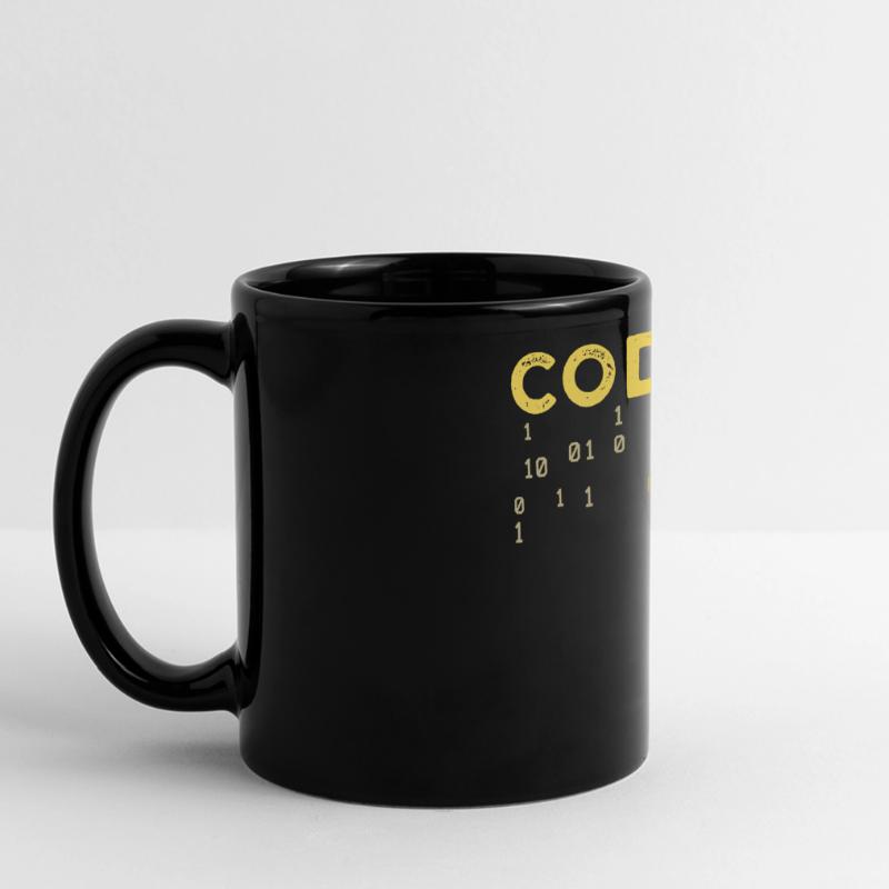 Coden Statement Developer Programmierer Skripting Panorama-Tasse farbig