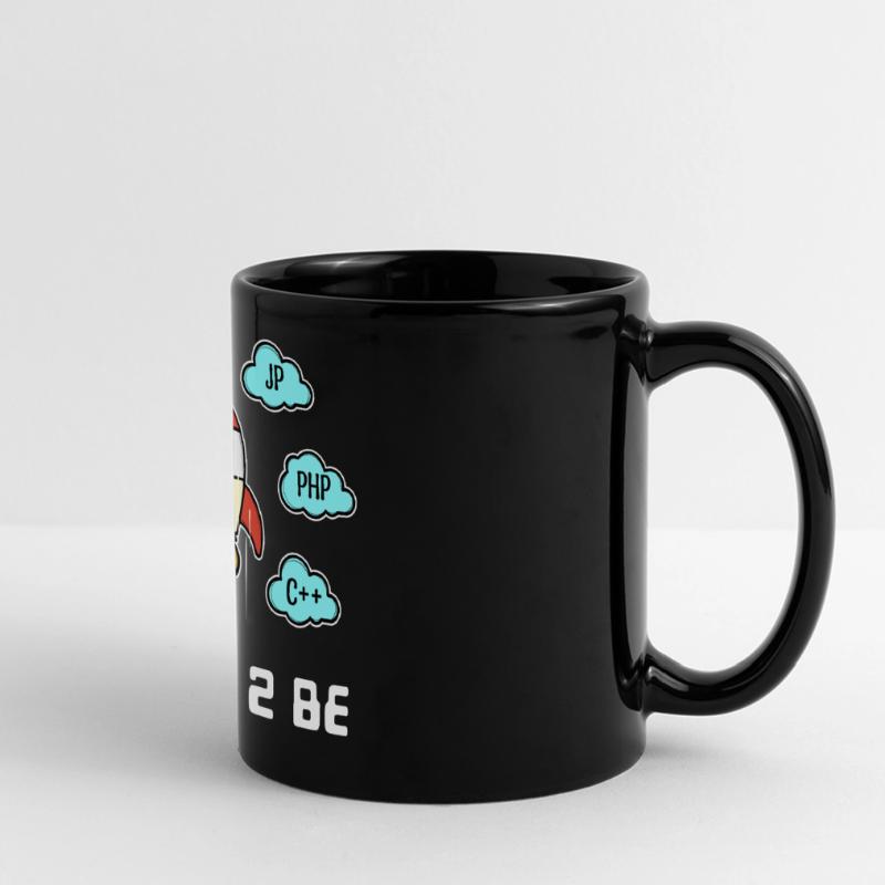 Déclaration du développeur Css Php Java C++ Programmeur Mug panoramique uni