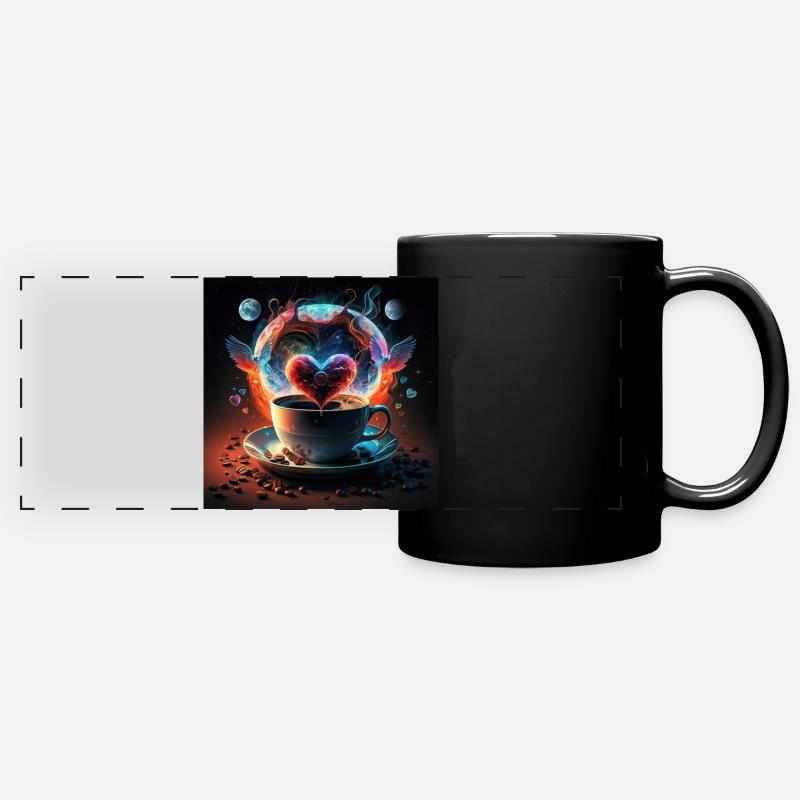 Elixir d’amour - Mug panoramique uni - noir