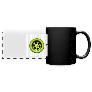 SPOT - PROFESSIONAL - Full Colour Panoramic Mug - black - Front