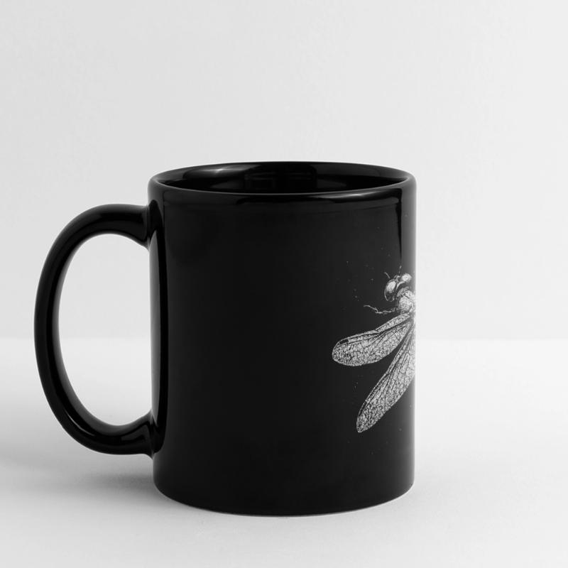 Libelle Panorama-Tasse farbig