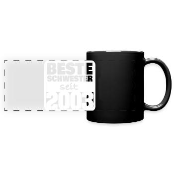 Sister 2003 - Full Colour Panoramic Mug - black - Front