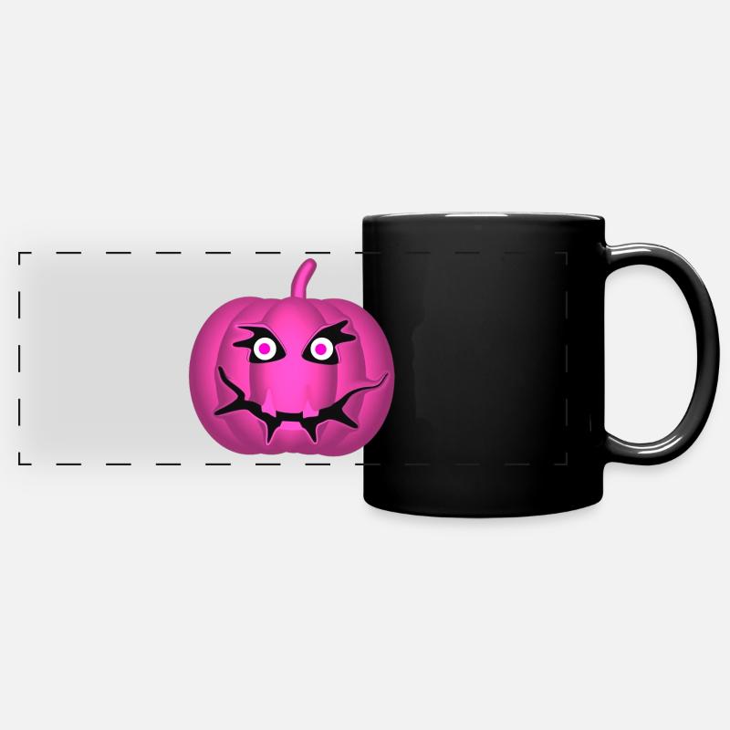 Pumpkin - Full Colour Panoramic Mug - black
