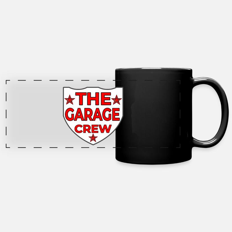 Garage - Full Colour Panoramic Mug - black