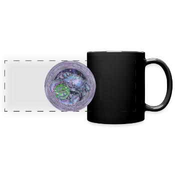 Zodiac Sign Zodiac Cancer Cancer Gift - Full Colour Panoramic Mug - black - Front