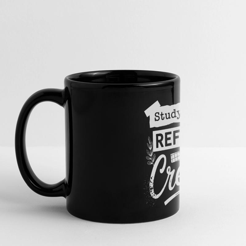 Study. Reflect. Create. Full Colour Panoramic Mug