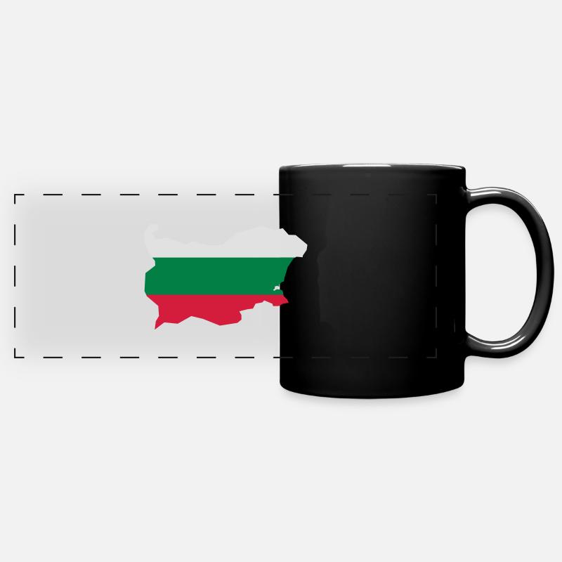 Bulgarien - Panorama-Tasse farbig - Schwarz