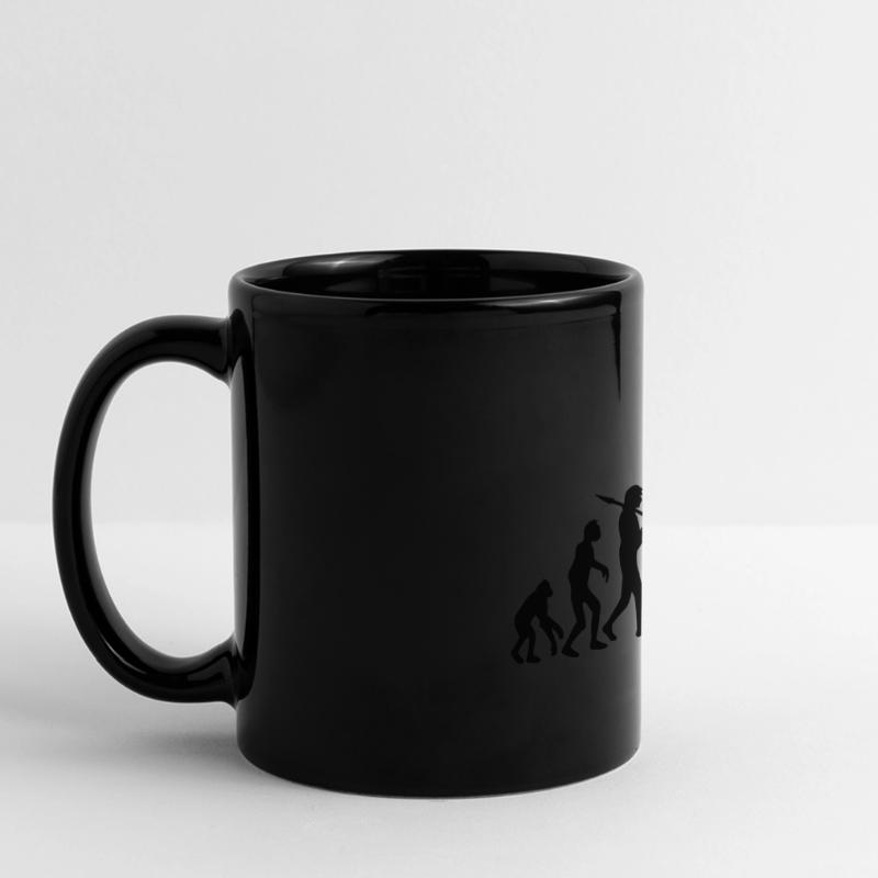 évolution évolution née raide paroi monte Mug panoramique uni