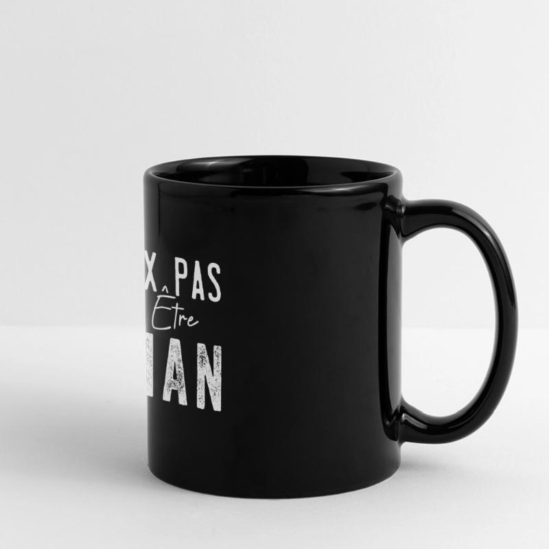 Ich kann nicht, ich werde Mutter| Werdende Mutter Panorama-Tasse farbig