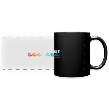 Opal Reef - Full Colour Panoramic Mug - black - Front