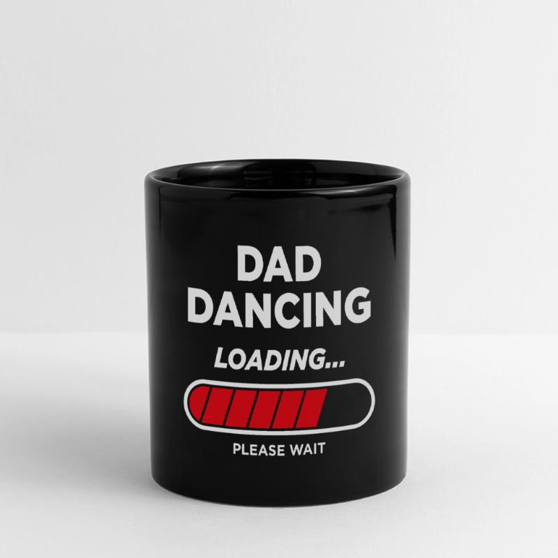 Dad Dancing Loading Full Colour Panoramic Mug